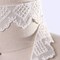 2 Yards Narrow Ivory Polyester Lace Trim With Scalloped Edges 1 Inch Wide